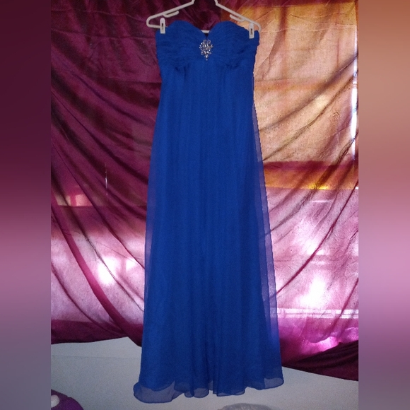 Da Vinci Dresses & Skirts - Royal Blue Da Vinci Formal/ Prom Dress Size 10
